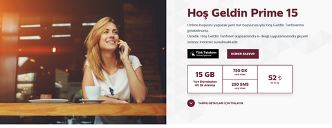 Bimcell den Türk Telekom Prime Hoşgeldin Tarifelerine Geçiş