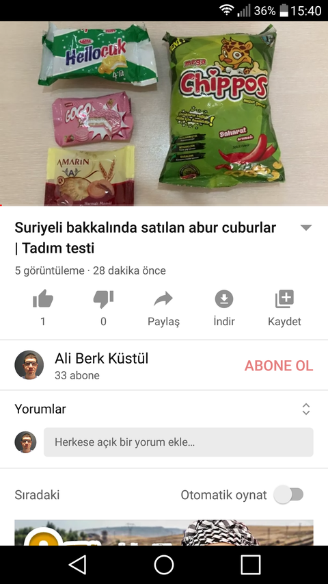 Suriyeli bakkalında satılan ilginç abur cuburlar