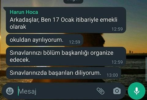 58 yaşındaki profesörün taciz mesajları ortaya çıktı: Seni yatakta...