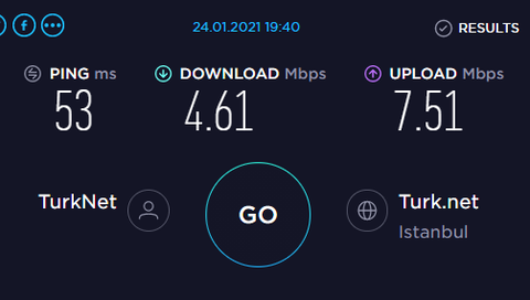 [GÜNCEL]Akşam Saatlerinde Hız ve Ping Sorunu 1 Ay Sonra Tekrar Başladı.