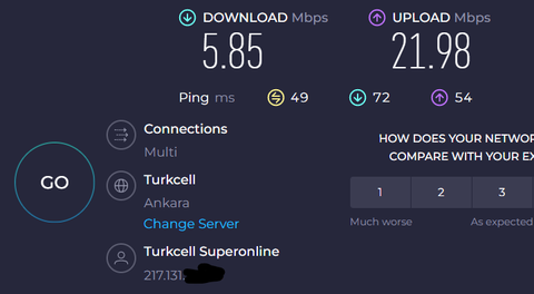 Superonline akşamları birkaç gündür çok kötü