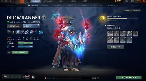 Dota 2 Dolu Account Satılık. 4 Arcana 2 Persona ve Ekstra Item'lar