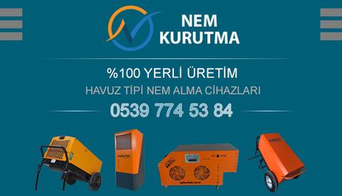 Nemi Kontrol Altına Alan Makinalar - Nem Kurutma Cihazları