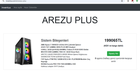 RTX 5090’lı 4K oyun sistemi + sessiz UPS tavsiyesi