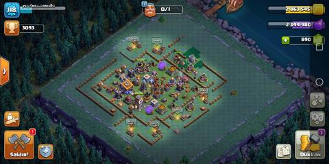 10. Seviye Klan + TH13 + TH12 üçü birlikte satlıktır.
