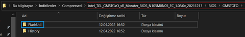 MONSTER NOTEBOOK ABRA BİOS/EC GÜNCELLEME
