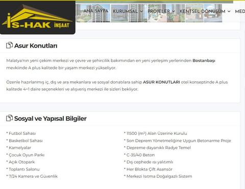 Malatya’da yeni yapılan konutlar böyle çöktü