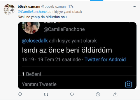 Bi garip twitter hesabı