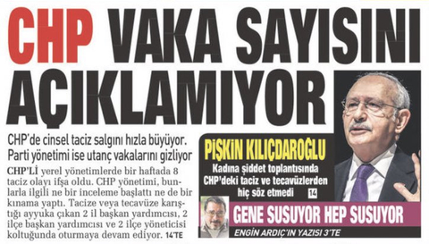 Chp'nin taciz skandalı.