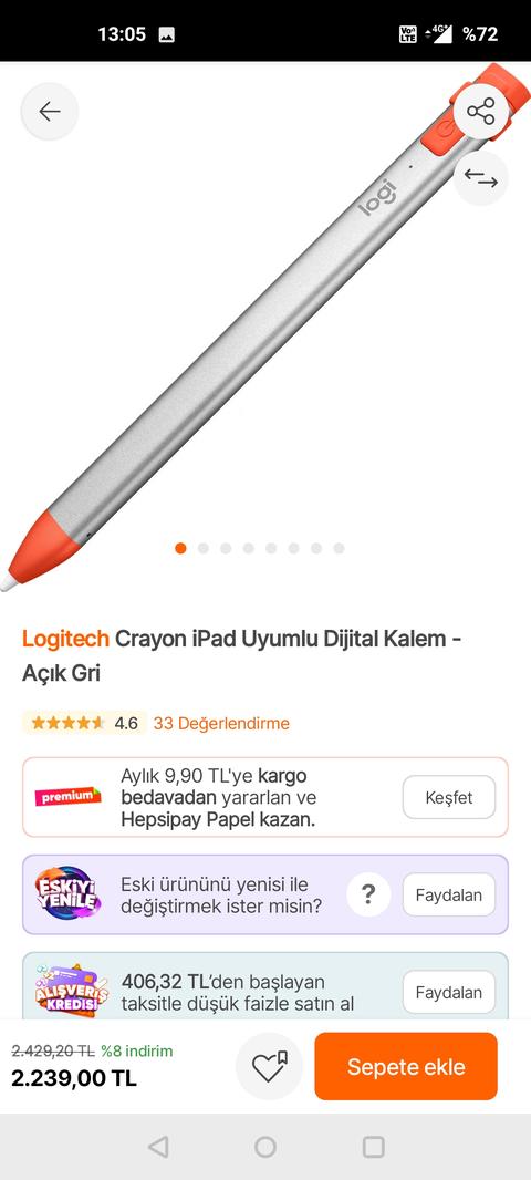 apple pencil 2. nesil yerine kullanılabilecek kalem