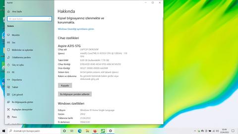 Yeni Bilgisayarda %100 SSD kullanımına bağlı aşırı donma