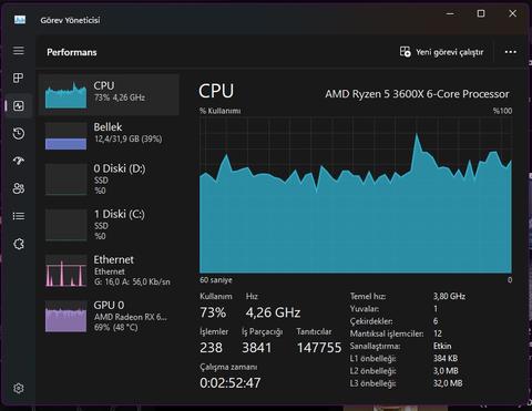 AMD 6700XT & RYZEN 3600X