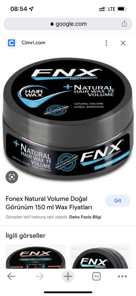 Wax önerisi