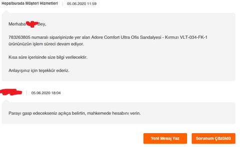 HEPSİBURADA.COM KURUMSAL DOLANDIRICILIĞI