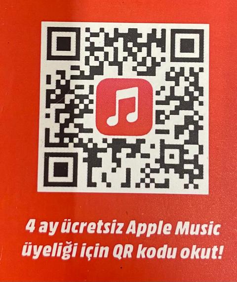 4 Ay Ücretsiz AppleMüzik fırsatı