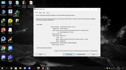 Kingston 8GB 1600MHz DDR3 Notebook Sodimm ram bilgisayarıma uyarmı?