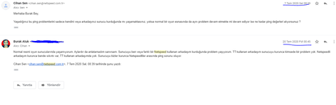 Netspeed sıkıntıyı çözemiyor.