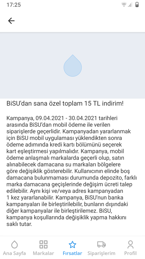 BiSU (Tosla İlk 2 %50 İade, Vodafone Pay İlki %50 İade ve 15 lira Kişiye Özel Kampanya)