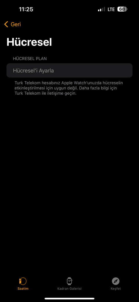 Apple Watch Cellular ve Türk Telekom Kullanılmaya Başladı