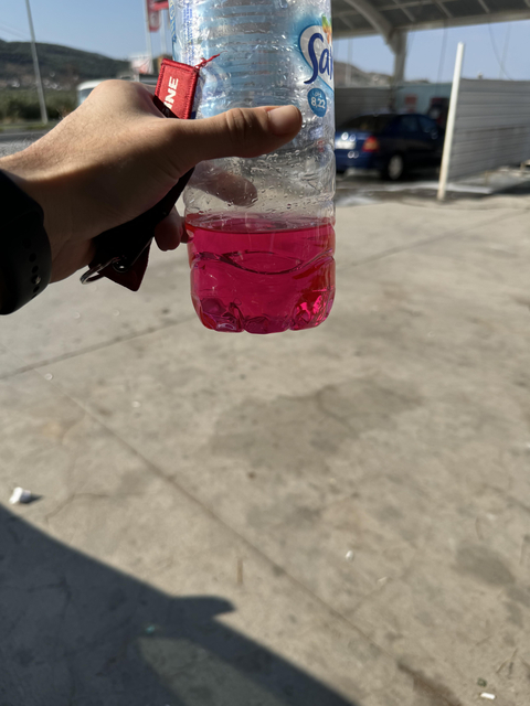 Antifriz rengindeki değişim