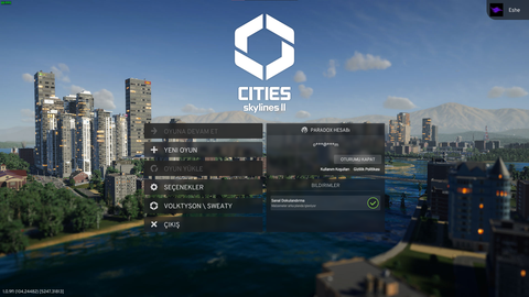 Cities: Skylines 2 Türkçe Yama ve Kurulumu (Düzenlenmiş Makine Çevirisi)