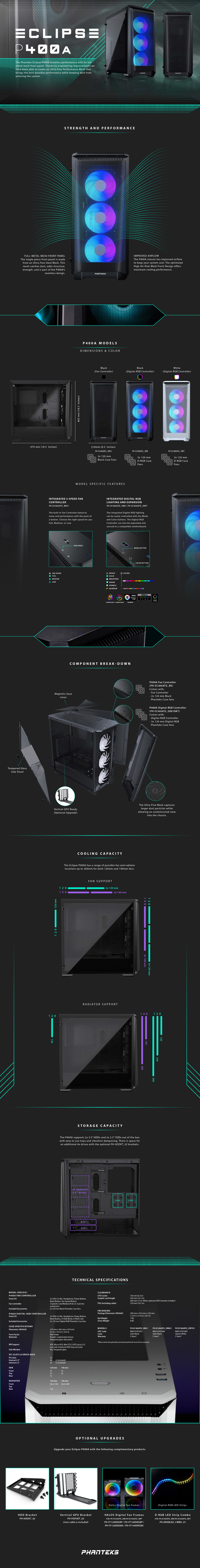 PHANTEKS P400A RGB KASA İNCELEMESİ