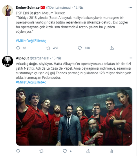 Nurettin  Canikli  128 Milyar Dolar Nerede? Twitter Floodu