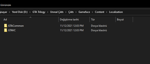 GTA Trilogy Definitive Edition ve Unreal Engine 4.25+ Aracı