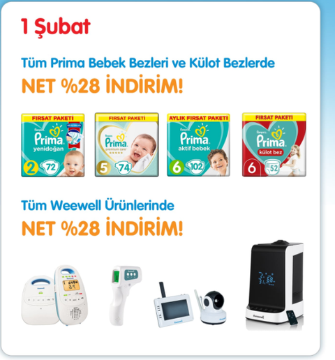 E-Bebek geleneksel %28 şubat indirimleri başladı...(2022)