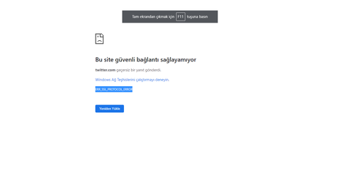 ASUS DSL-AC750 modem kurulumu sonrası sitelere girerken ''err_ssl_protocol_error hatası''