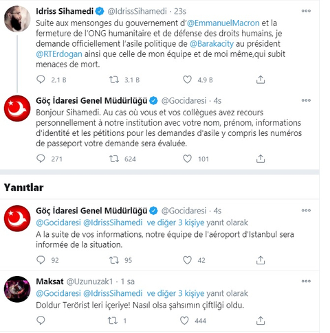 GÖÇ İDARESİNDEN SKANDAL TWEET