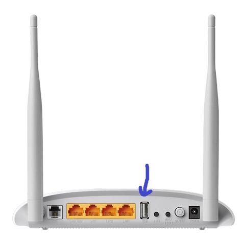 300Mbps Kablosuz N USB VDSL/ADSL Modem Router Model No. TD-W9970(TR) TP-LİNK