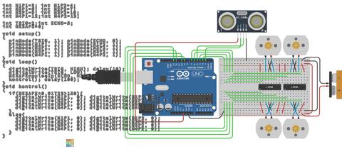 Tinkercad'deki Hatayı bulamadım Yardım.