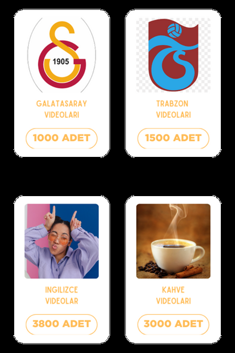 160.000 Adet ⭐ Video/Reels/Foto Arşivi 🔥 93 Kategori 🚀 Özenle Hazırlanmış