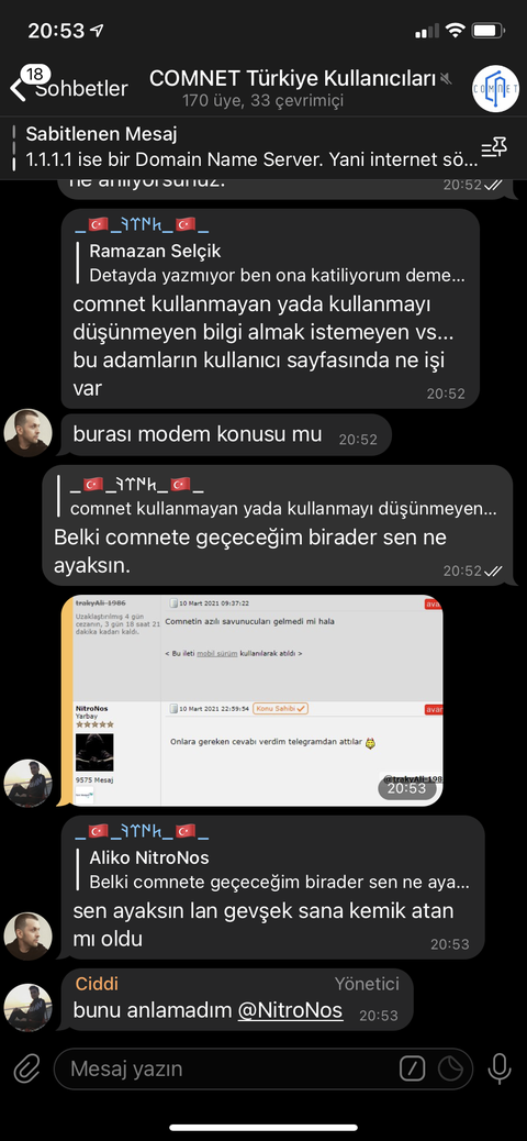 Comnetin Yalanları Olmayan Kendi Altyapısında 1 G/bit hız vereceklermiş yersen!