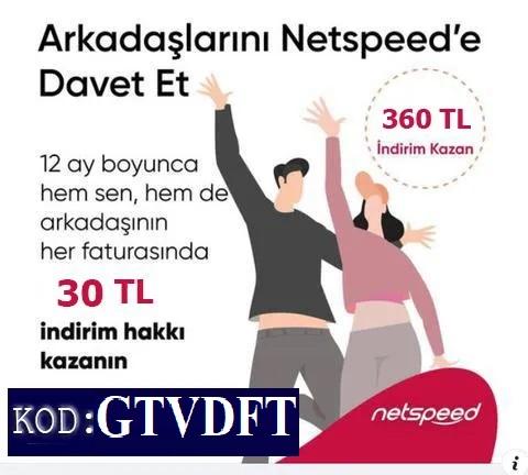 [NETSPEED] ARKADAŞINI GETİR REFERANS KAMPANYASI [ANA KONU]