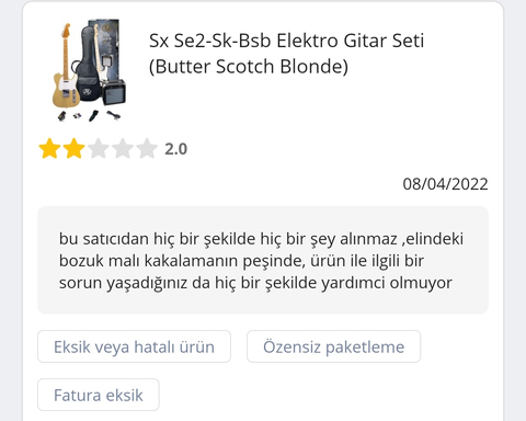 [ÇÖZÜLDÜ] N11 rezaleti: mağaza yalan ifade ile iadeyi reddetti