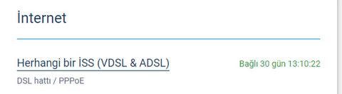 Teşekkürler NETSPEED 29 gündür modem açık:)