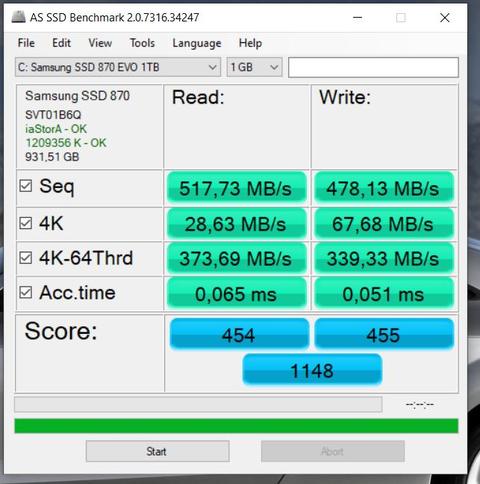 Samsung 870 EVO 2.5 inc SSD İncelemesi