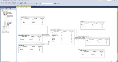 diagram ve kayıt tablosu