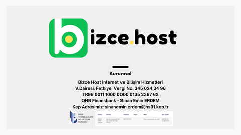 BizceHost: Dijital Varlığınızı Güvene Alın -⚡Bizce🟡Host cPanel Hosting / NVMe SSD / %100 Optimize