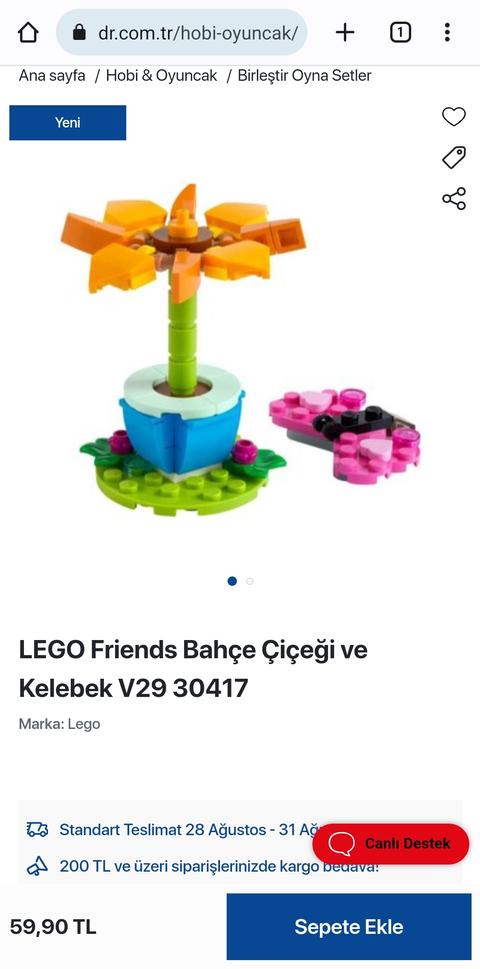 LEGO Doğum Günü Palyaçosu V29 30565 60TL