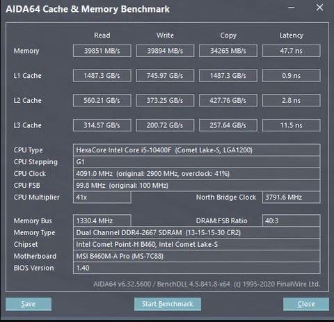 Corsair Vengeance RGB PRO SL 4000Mhz CL14-14-14-28    CR2 35.9Ns