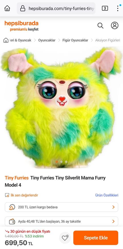 Tiny Furries Mama Furry 699TL