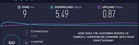 Güncellemeden sonra wifi yavaşlaması