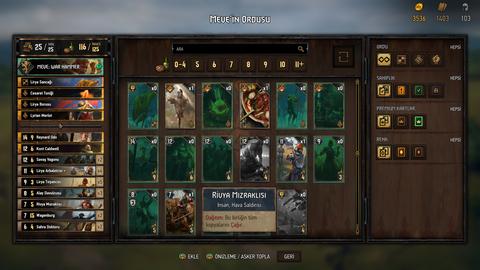 Thronebreaker: The Witcher Tales Türkçe Yama
