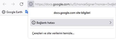 Firefox google drive saçmalığı