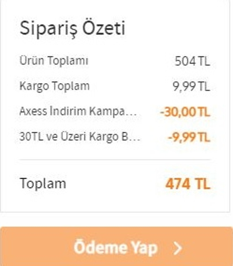 Trendyol’da 350 TL ve üzeri ilk alışverişinize anında 30 TL indirim! AKBANK