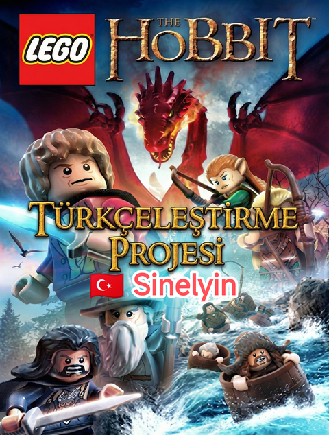 LEGO Hobbit Türkçe Yama + Türkçe Dublaj %100 - Sinelyin
