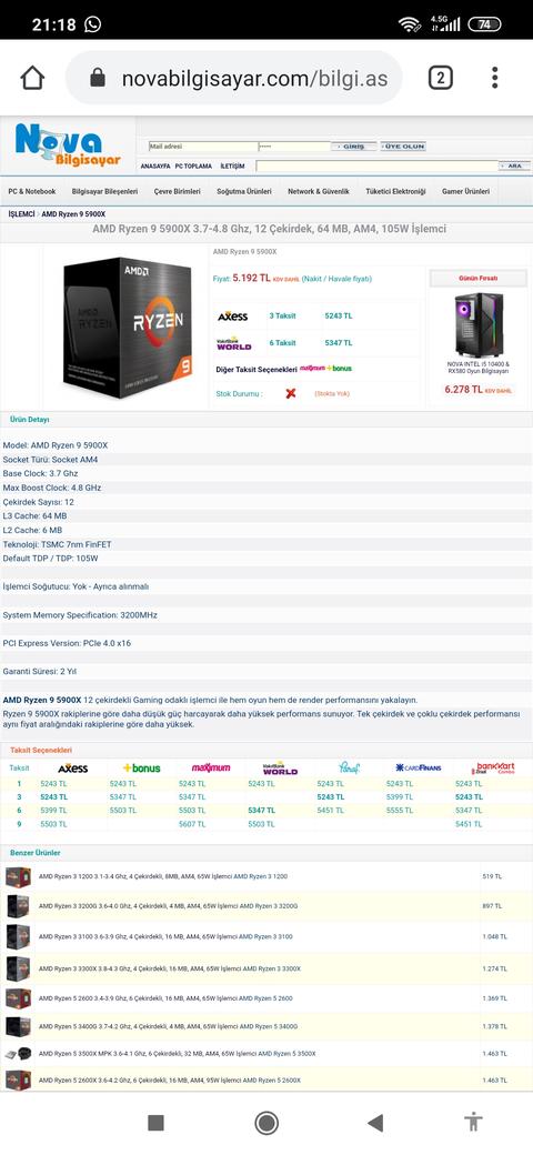 AMD Ryzen 5000 Zen 3 İşlemciler [ANA KONU] 5700X3D ÇIKTI !